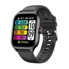 Blisbond Pulse Black Bluetooth Calling Smart Watch